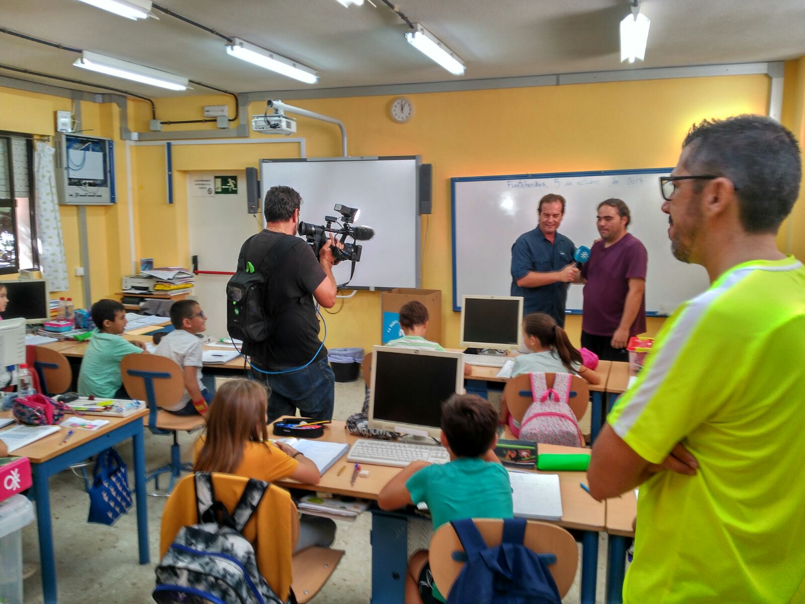 Reportaje Canal Sur TV Día del docente