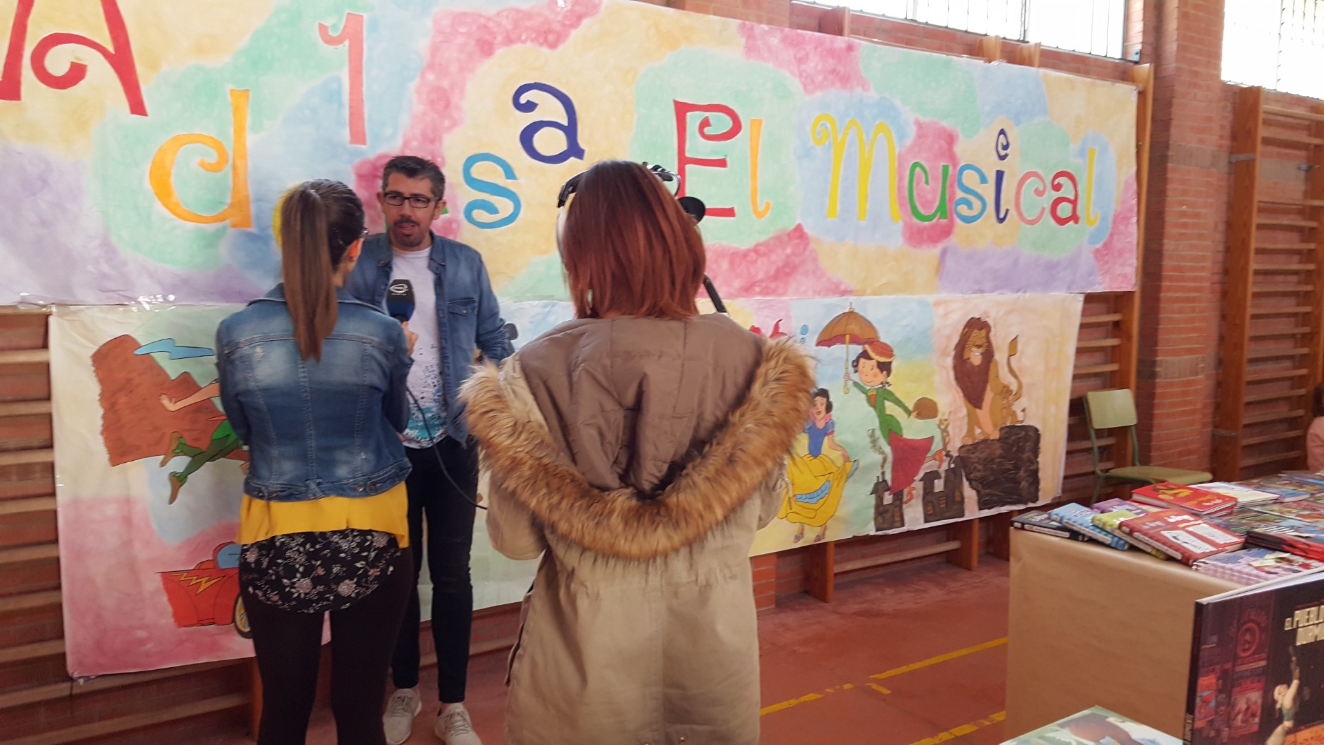 Reportaje sobre la feria del libro