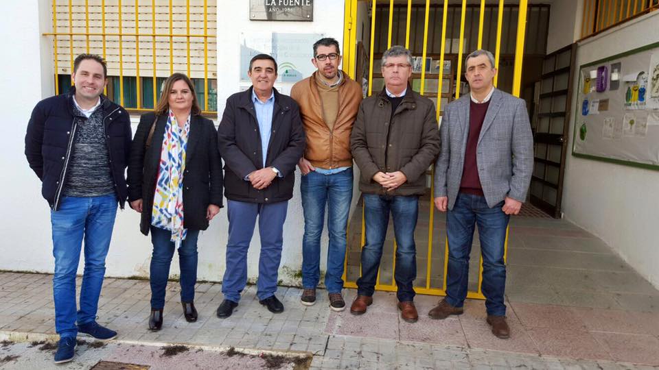 Visita del Delegado de Educación